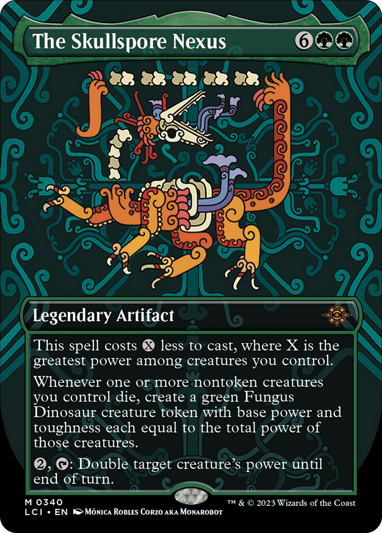 The Skullspore Nexus (LCI-340) [The Lost Caverns of Ixalan] (Borderless) MTG Single Wizards of the Coast