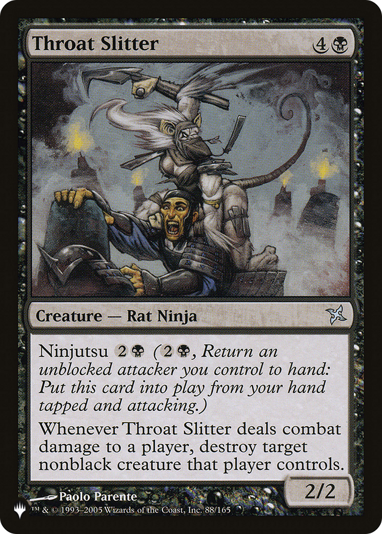 Throat Slitter (LIST-BOK-88) [Mystery Booster] The List MTG Single Wizards of the Coast