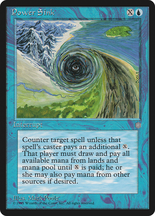 Power Sink (ICE-091) [Ice Age] MTG Single Wizards of the Coast