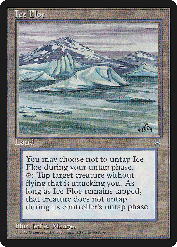 Ice Floe [Ice Age] MTG Single Magic: The Gathering