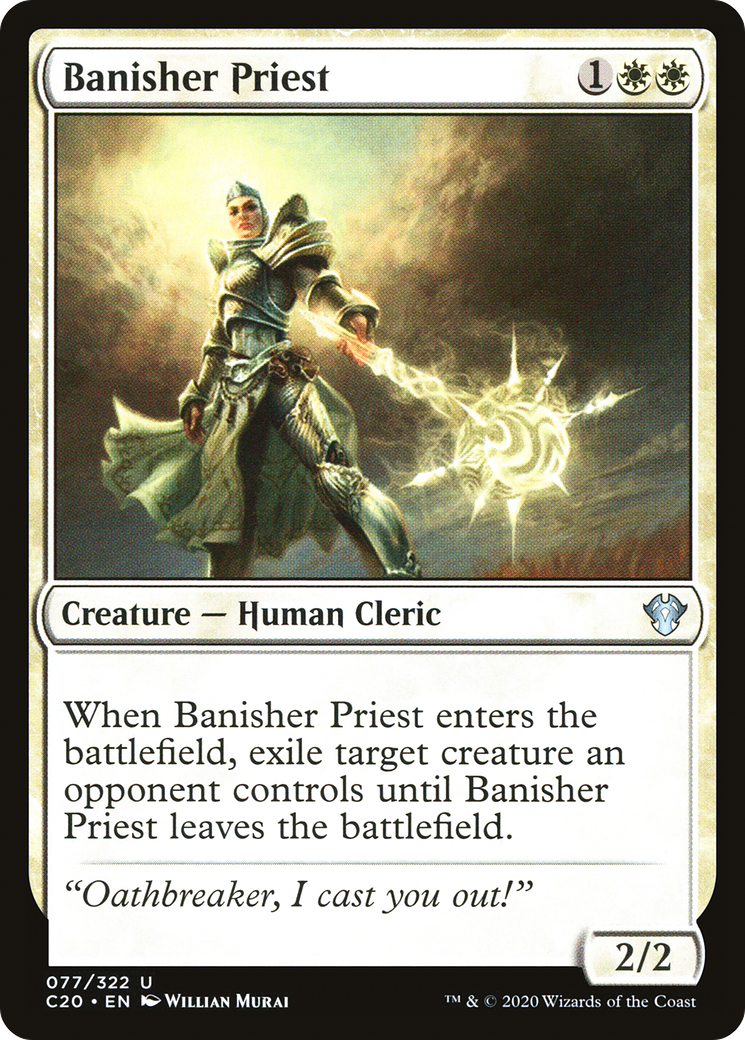Banisher Priest (C20-077) [Commander 2020] MTG Single Wizards of the Coast