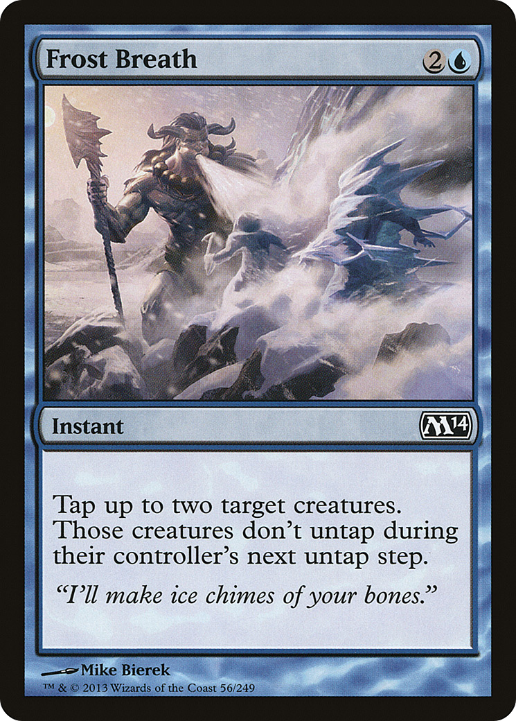 Frost Breath (M14-056) [Magic 2014] Foil MTG Single Wizards of the Coast