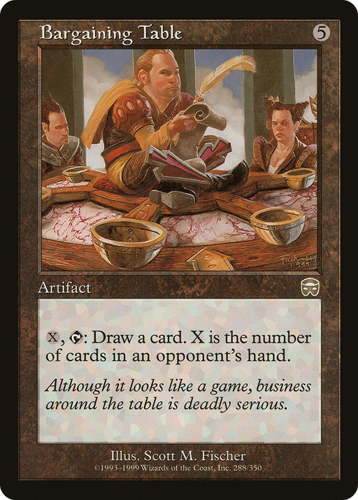 Bargaining Table (MMQ-288) [Mercadian Masques] MTG Single Wizards of the Coast