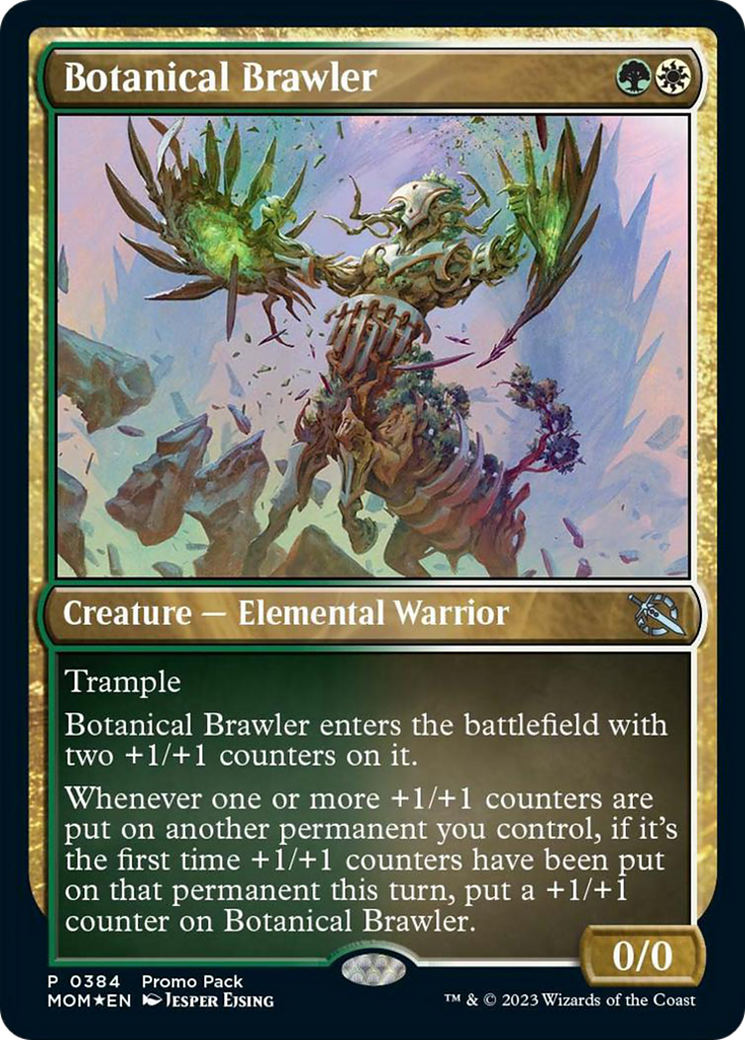 Botanical Brawler (PPMOM-384) [March of the Machine] MTG Single Wizards of the Coast