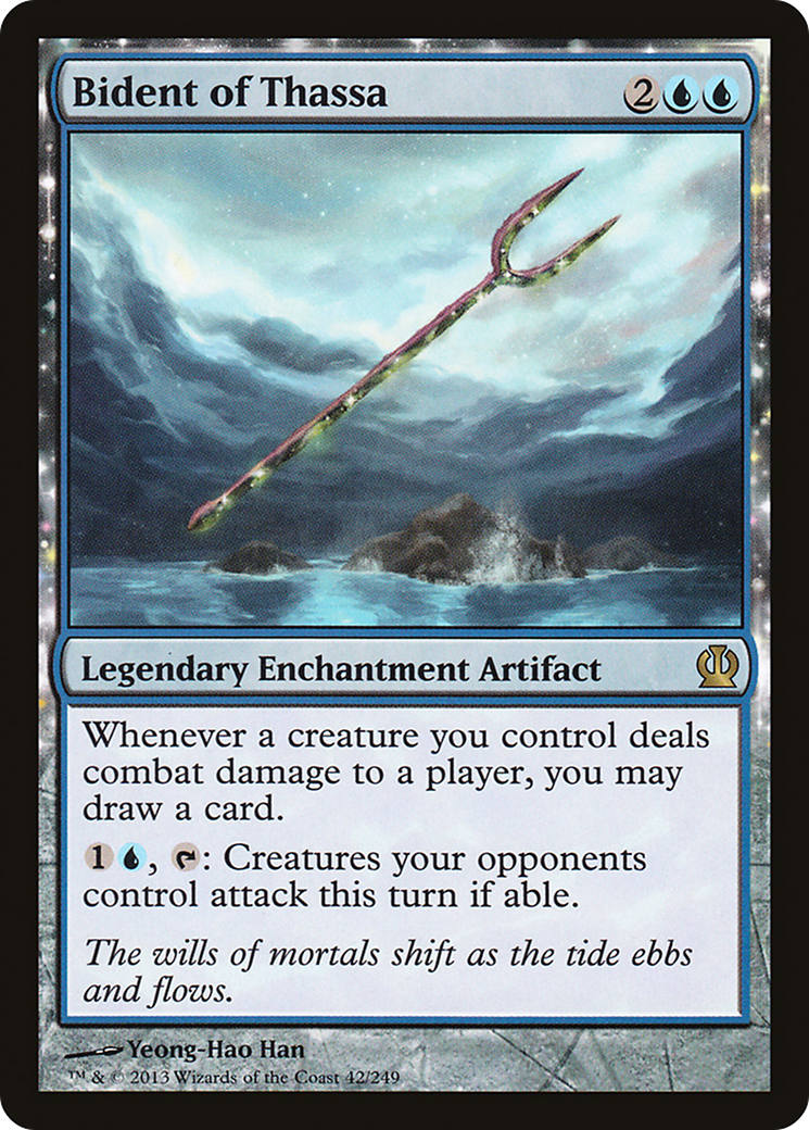 Bident of Thassa (THS-042) [Theros] Foil MTG Single Wizards of the Coast