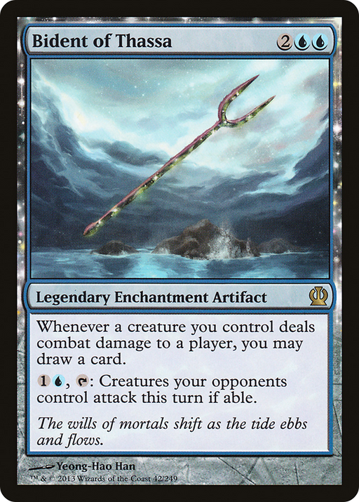 Bident of Thassa (THS-042) [Theros] Foil MTG Single Wizards of the Coast