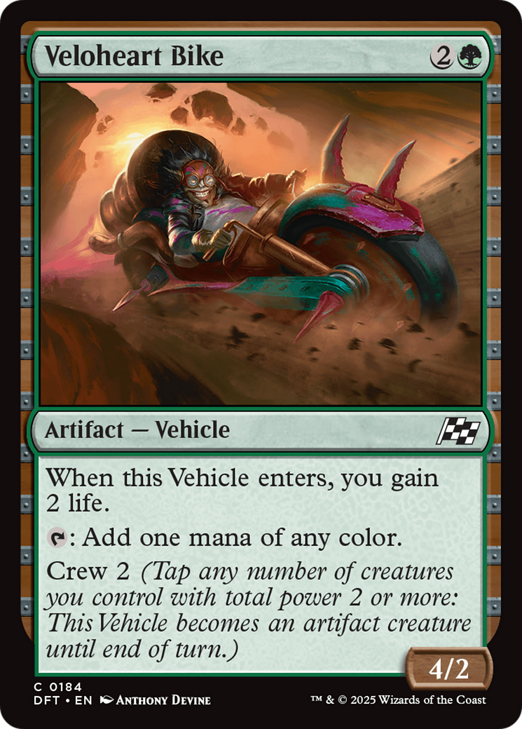 Veloheart Bike (DFT-184) [Aetherdrift] MTG Single Wizards of the Coast