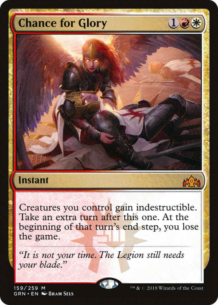 Chance for Glory (GRN-159) [Guilds of Ravnica] MTG Single Wizards of the Coast