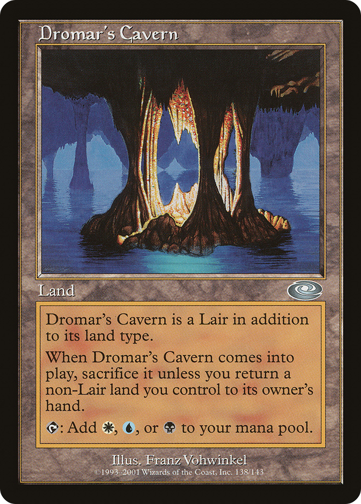 Dromar's Cavern (PLS-138) [Planeshift] MTG Single Wizards of the Coast