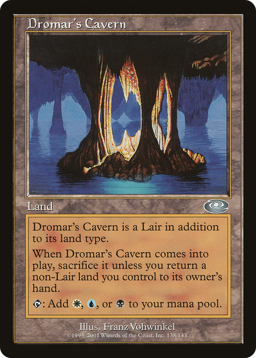 Dromar's Cavern (PLS-138) [Planeshift] MTG Single Wizards of the Coast