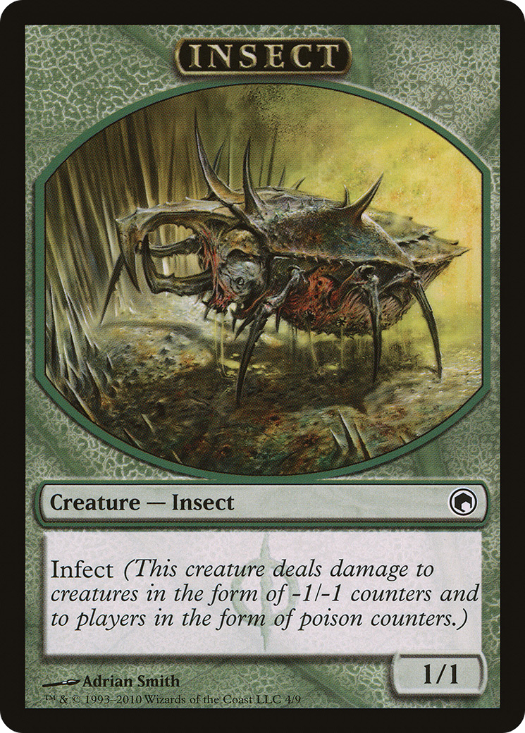 Insect (SOM-004) [Tokens] Scars of Mirrodin Tokens MTG Single Wizards of the Coast