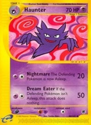 Haunter (80/165) Reverse Holofoil [Vintage: Expedition] Pokemon Single Pokémon