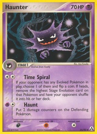 Haunter (35/92) Reverse Holofoil [EX: Legend Maker] Pokemon Single Pokémon