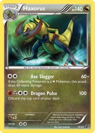 Haxorus (/20) Holofoil [BW: Dragon Vault] Pokemon Single Pokémon