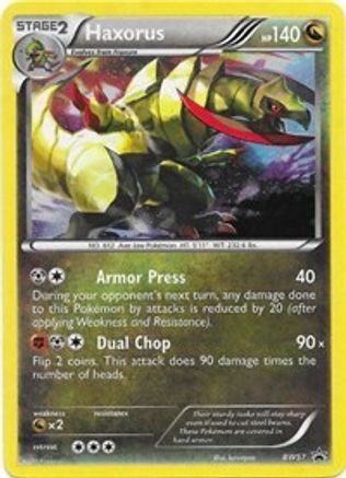 Haxorus - BW57 (/101) Holofoil [Promos: BW Promos] Pokemon Single Pokémon
