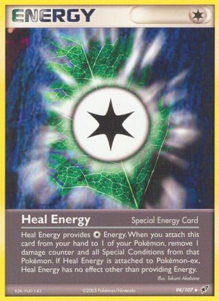 Heal Energy (/107) Reverse Holofoil [EX: Deoxys] Pokemon Single Pokémon
