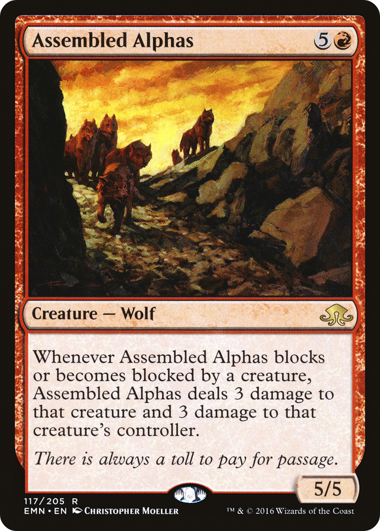 Assembled Alphas (EMN-117) [Eldritch Moon] Foil MTG Single Wizards of the Coast