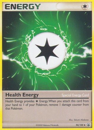 Health Energy (/100) Reverse Holofoil [DP: Majestic Dawn] Pokemon Single Pokémon