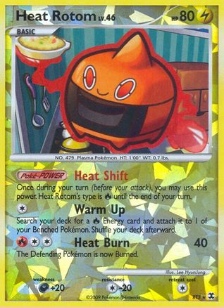 Heat Rotom (/111) Reverse Holofoil [Platinum: Rising Rivals] Pokemon Single Pokémon