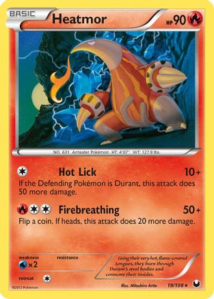 Heatmor (/108) [BW: Dark Explorers] Pokemon Single Pokémon