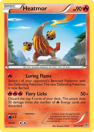 Heatmor (/135) [BW: Plasma Storm] Pokemon Single Pokémon