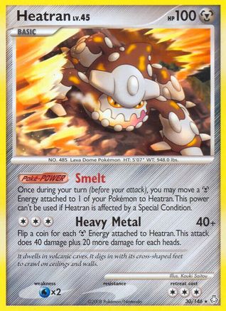 Heatran (30) (/146) [DP: Legends Awakened] Pokemon Single Pokémon
