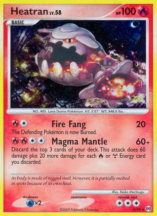 Heatran (/99) Holofoil [Platinum: Arceus] Pokemon Single Pokémon