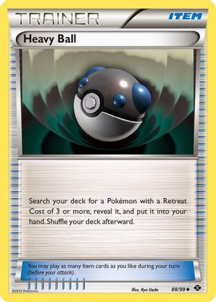 Heavy Ball (88/99) Reverse Holofoil [BW: Next Destinies] Pokemon Single Pokémon