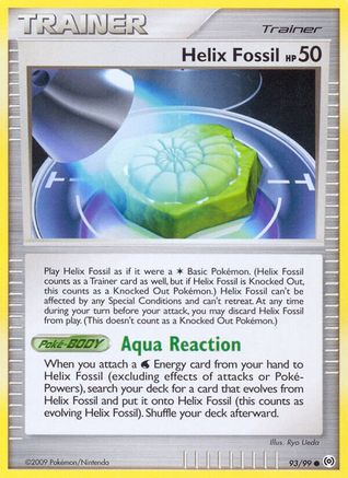 Helix Fossil (93/99) [Platinum: Arceus] Pokemon Single Pokémon