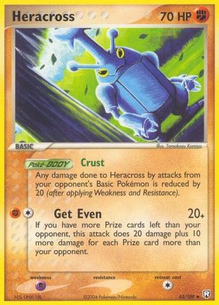 Heracross (43/109) Reverse Holofoil [EX: Team Rocket Returns] Pokemon Single Pokémon