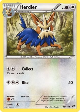 Herdier (/114) [BW: Base Set] Pokemon Single Pokémon
