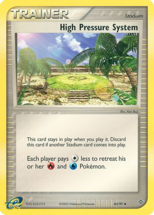 High Pressure System (/97) Reverse Holofoil [EX: Dragon] Pokemon Single Pokémon