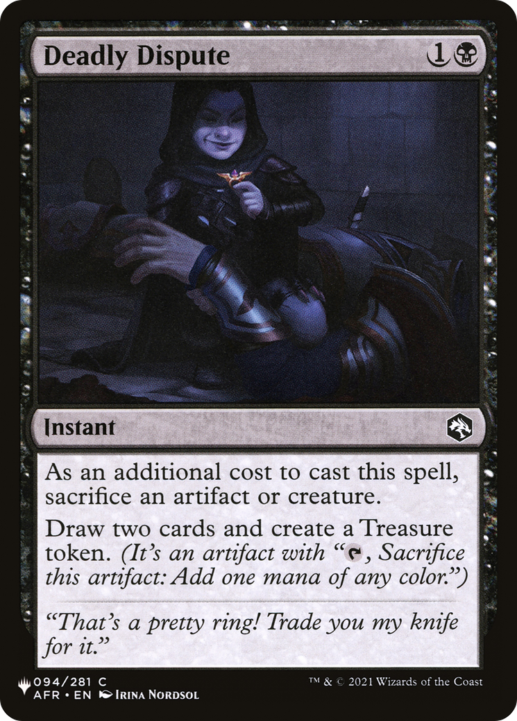 Deadly Dispute (LIST-094/281) [Mystery Booster] The List MTG Single Wizards of the Coast