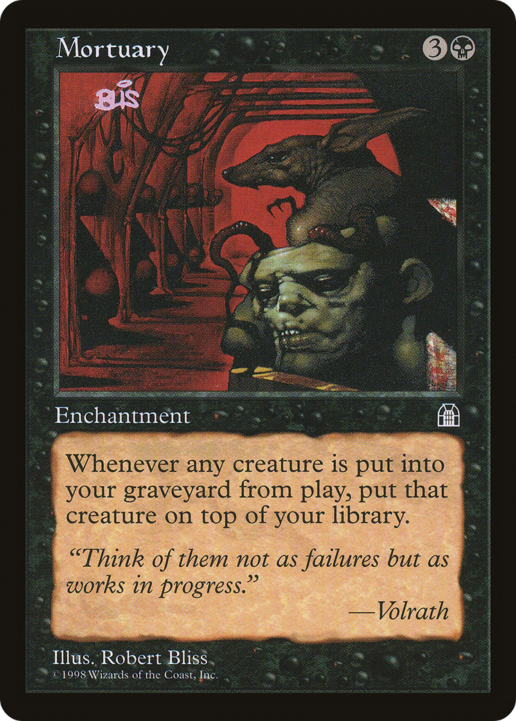 Mortuary (STH-066) [Stronghold] MTG Single Wizards of the Coast
