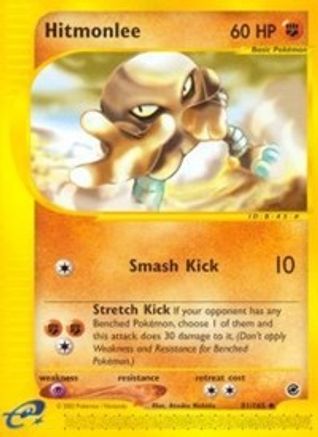 Hitmonlee (/165) Reverse Holofoil [Vintage: Expedition] Pokemon Single Pokémon