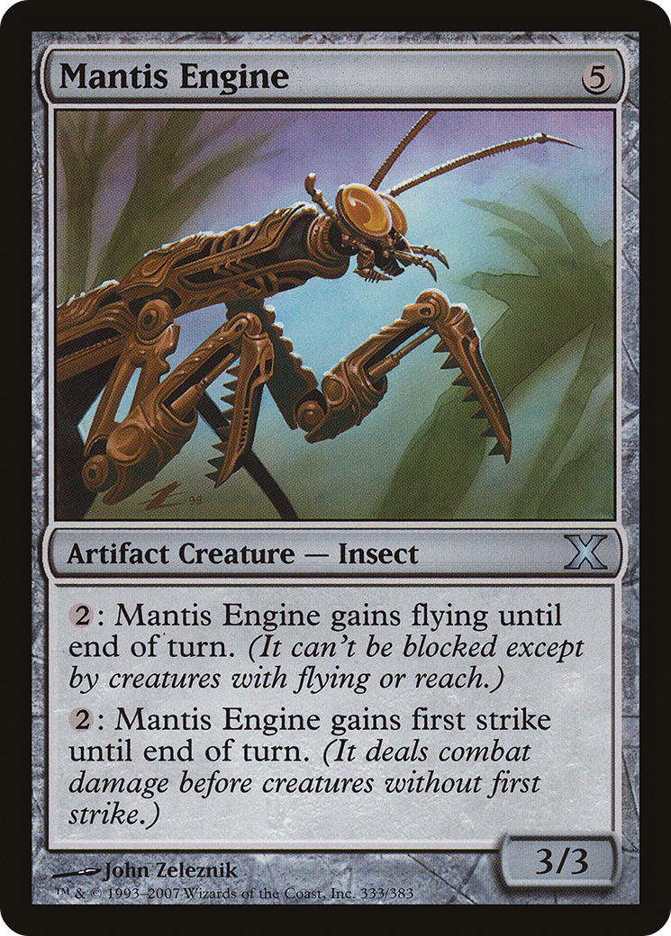 Mantis Engine (10E-333) [Tenth Edition] MTG Single Wizards of the Coast