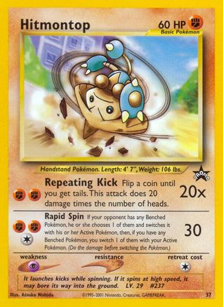 Hitmontop (37/53) [Promos: WoTC Promo] Pokemon Single Pokémon