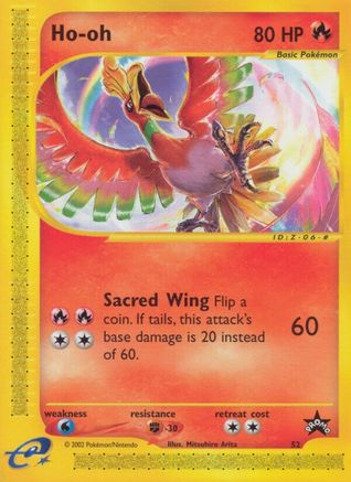 Ho-oh (52/53) [Promos: WoTC Promo] Pokemon Single Pokémon