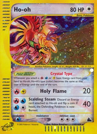 Ho-oh 149/144 Reverse Holofoil [Vintage: Skyridge] Pokemon Single Pokémon
