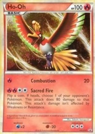 Ho-Oh - HGSS01 (HGSS01/25) - [Promos: HGSS Promos] Holofoil Pokemon Single Pokémon
