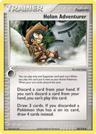 Holon Adventurer (85/110) Reverse Holofoil [EX: Holon Phantoms] Pokemon Single Pokémon