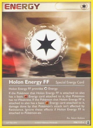 Holon Energy FF (104/113) Reverse Holofoil [EX: Delta Species] Pokemon Single Pokémon