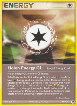 Holon Energy GL (85/101) - [EX: Dragon Frontiers] Reverse Holofoil Pokemon Single Pokémon
