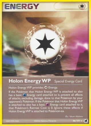 Holon Energy WP (86/101) - [EX: Dragon Frontiers] Reverse Holofoil Pokemon Single Pokémon