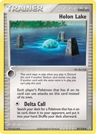 Holon Lake (/110) Reverse Holofoil [EX: Holon Phantoms] Pokemon Single Pokémon