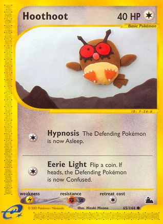 Hoothoot (/144) Reverse Holofoil [Vintage: Skyridge] Pokemon Single Pokémon