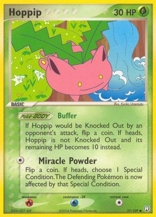 Hoppip (57/109) Reverse Holofoil [EX: Team Rocket Returns] Pokemon Single Pokémon