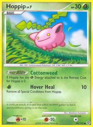 Hoppip (/132) Reverse Holofoil [DP: Secret Wonders] Pokemon Single Pokémon