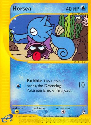 Horsea (84/147) [Vintage: Aquapolis] Pokemon Single Pokémon