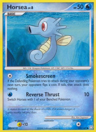 Horsea (/146) Reverse Holofoil [DP: Legends Awakened] Pokemon Single Pokémon